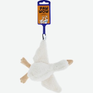 Игрушка для собак PAW WOW Гусь с пищалкой 23см