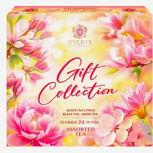 Набор подарочный чайный ХЭЙЛИС Цветы ассорти, 24пак