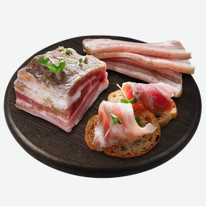 Грудинка с ароматом копчения, 100г