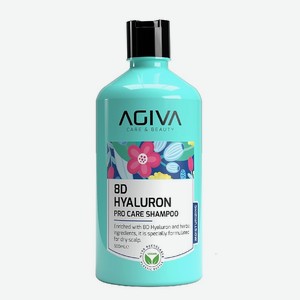AGIVA BEAUTY Шампунь для волос 8D Hyoluron Pro Care, 500 мл