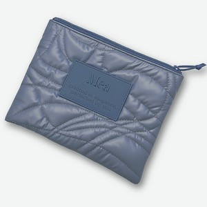 МEA Косметичка клатч Элеганс, Голубая, 1 шт