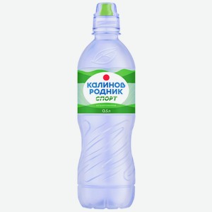 Вода питьевая Калинов Родник негаз 0,5л спорт ПЭТ