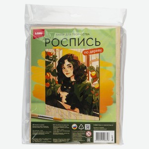 Набор для творчества LORI Роспись по дереву Нежность, 1 шт в ассортименте