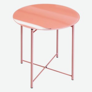 Стол журнальный Actuel стекло бежевый, 42x42x45 см