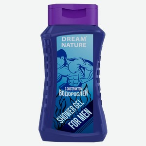 Гель для душа мужской Dream Nature с экстрактом водорослей, 250 мл