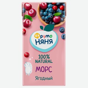 Морс «Фруто» клюква с черникой и вишней с 3 лет, 500 мл