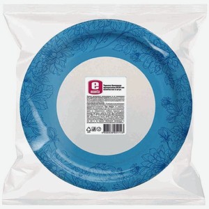 Тарелки Econta бумажные одноразовые 230мм 6шт, 6 шт