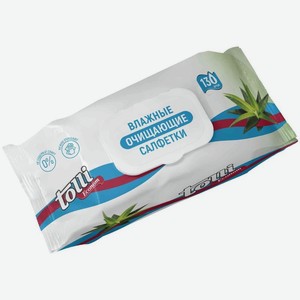 Салфетки Tolli Econom влажные гигиенические 130шт, 130 шт