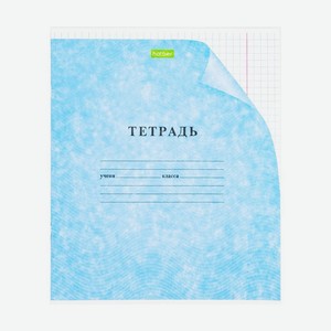 Тетрадь школьная с полями, А5, 18 листов, в ассортименте