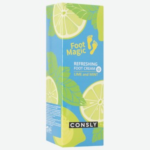 Крем д/ног Consly освежающий 100мл