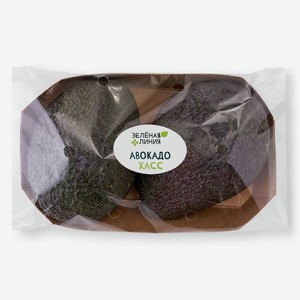 Авокадо Хасс органическое свежее Зелёная Линия, 2шт