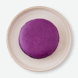 Пирожное макарони чёрная смородина, 19г