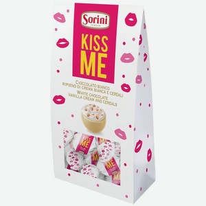 Конфеты Sorini из белого шоколада с молочной начинкой, 105г