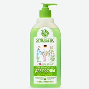 Ср-во Д/посуды Синергетик Яблоко 500мл