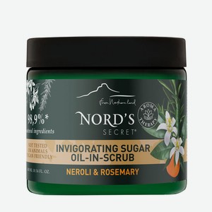 Скраб д/тела Nord s Secret Расслабляющий сахарный Цветок нер