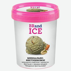 Мороженое сливочное BRandICE миндально-фисташковое ведерко БЗМЖ, 1 л