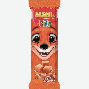 Батончик Злаковый Матти Кидс Карамель 24г