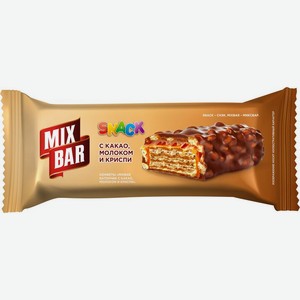 Батончик Mixbar с какао, молоком и криспи 30г, 30 г