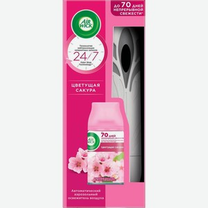 Набор освежитель воздуха Air Wick Freshmatic Pure Цветущая сакура автоматический + сменный баллон 250мл, 1 шт