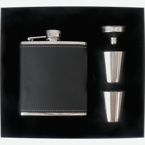 Набор подарочный туристический ACTIWELL Фляжка 180мл, рюмки 2шт и воронка, Арт. GV25-28816-0018