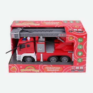 Пожарная машина 1:12 со светом и звуком WowPlay!