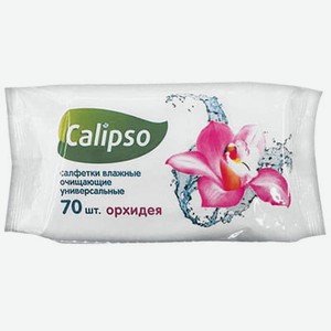 Салфетки влажные влажные универсальные очищающие Calipso №70