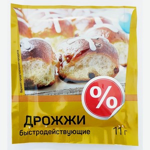 Дрожжи сухие % 11г