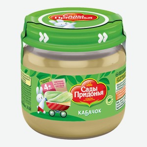Пюре кабачковое Сады Придонья 80г