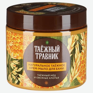 Крем-мыло для бани Таежный Травник 500мл