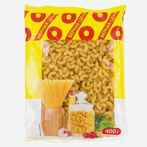 Макароны Рожки Верная цена 400г