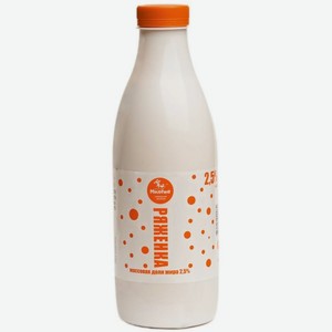 Ряженка Добрая Милена 2,5% 900г