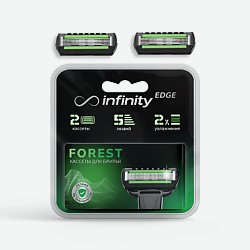Сменные кассеты для бритья 2 шт forest