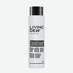 LIVING DEW Бальзам для жирных и тонких волос, 300 мл