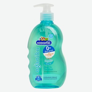 Шампунь-гель детский Lion Kodomo без слез с маслом оливы 400