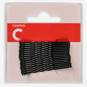 Невидимки для волос Cosmia черные, 16 шт