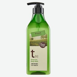 Гель для душа Kerasys Shower Mate Зеленый чай Корея, 550 г