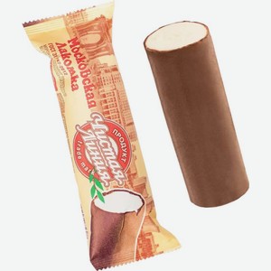 Пломбир Чистая линия Московская лакомка шоколадный 12% БЗМЖ 80г, 80 г