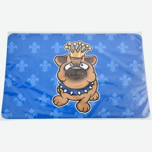 Коврик Homepet Dog king под миску 28х43см, 1 шт