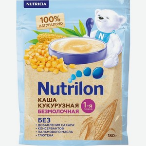 Каша Nutrilon безмолочная кукурузная с 5 месяцев, 180г, 180 г