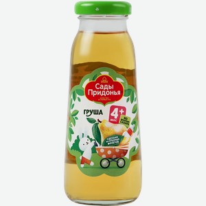 Сок САДЫ ПРИДОНЬЯ Груша восстановленный, с 4 месяцев, 200мл