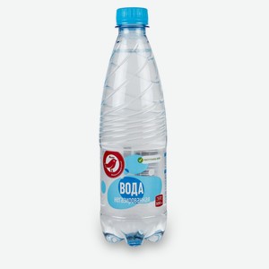 Вода минеральная АШАН Красная птица негазированная, 500 мл