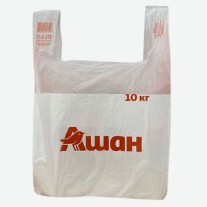 Пакет целлофановый белый, 57x38 см