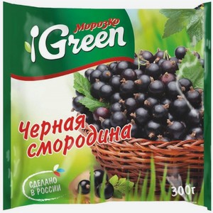 Ягоды зам.Морозко Green Смородина 300г