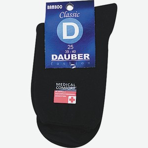 Носки мужские Dauber арт АН05 - черный, Без дизайна, 25