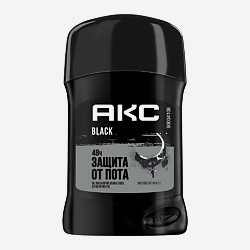АКС Дезодорант антиперспирант стик мужской БЛЭК