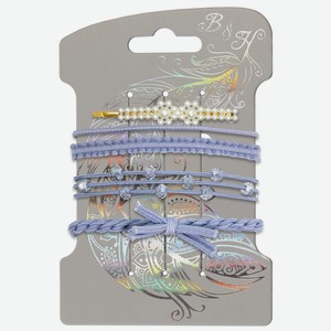 Набор резинок д/волос B&H 4 шт.,W0230