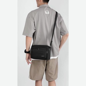 8651 Сумка муж. черн.