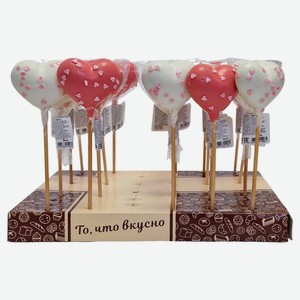 Кондитерское изделие «То, что вкусно» Сердечко Кейкпопс 35 г, 1 шт в ассортименте