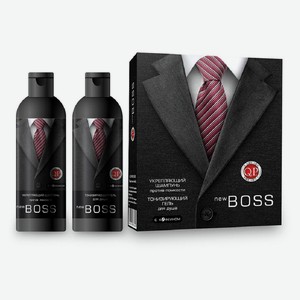 Набор подарочный для мужчин Compliment New Boss The King Шампунь для волос 250 мл + Гель для душа 250 мл