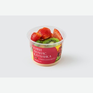 Ананас, киви, клубника 150 г